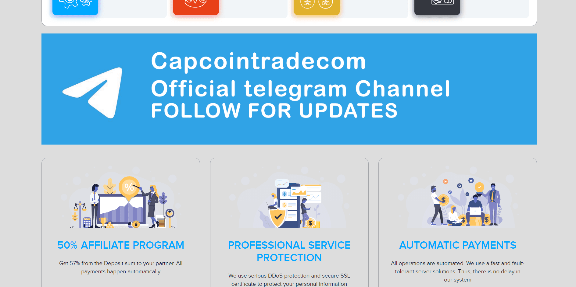 Capcointrade - Лохотрон