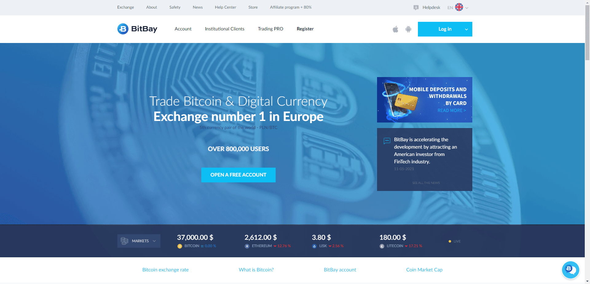 Bitbay отзывы и обзор. Развод, лохотрон или правда. Только честные и правдивые отзывы.