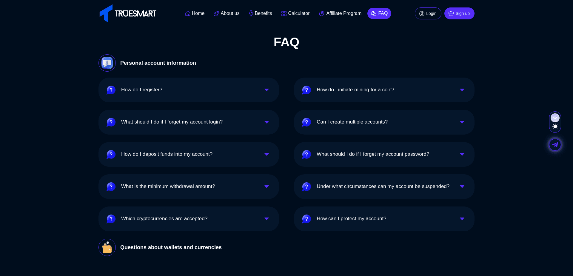 Screenshot for truesmart.info - 3