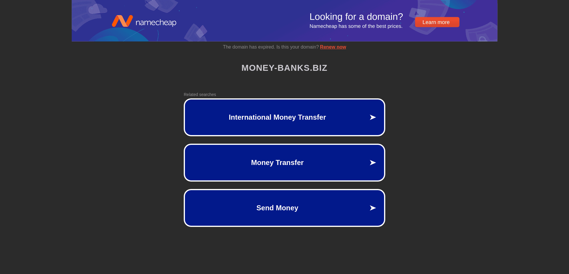Screenshot for money-banks.biz - 1