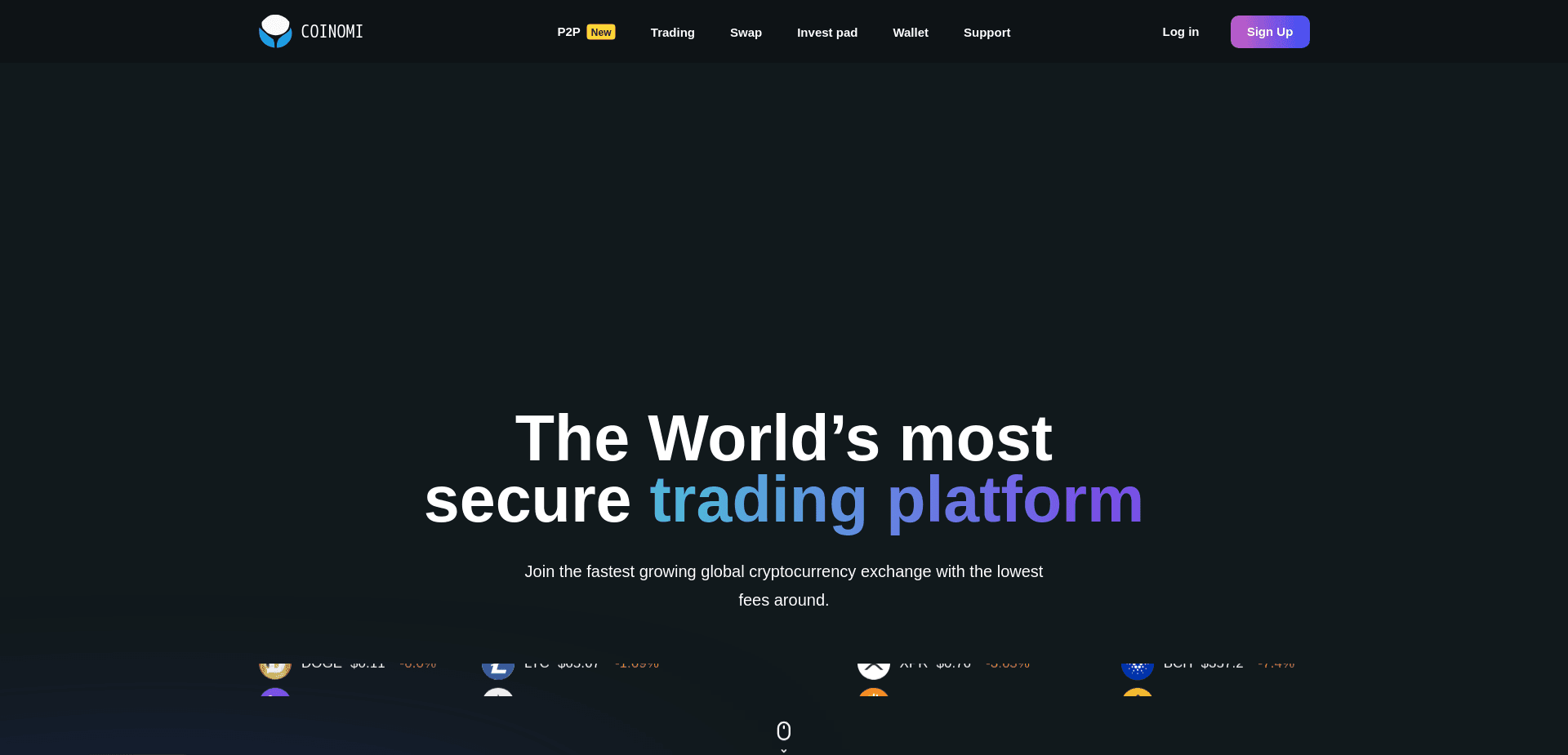 Screenshot for coinomi.su - 3