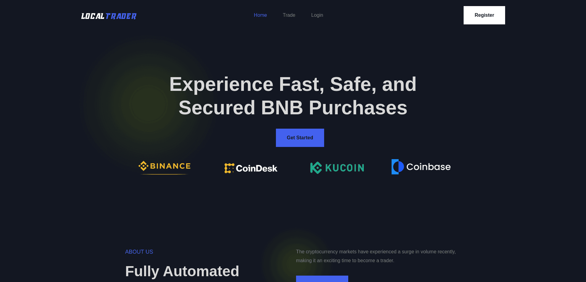 Screenshot for localtrader.shop - 1