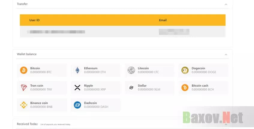 Личный кабинет