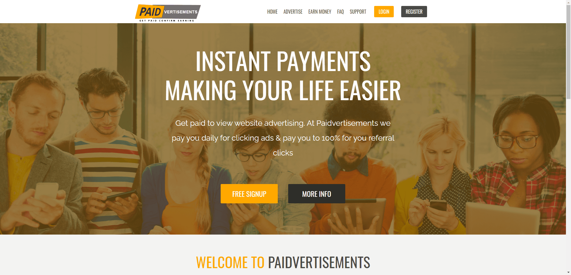 Paidvertisements отзывы и обзор. Развод, лохотрон или правда. Только честные и правдивые отзывы на Baxov.Net