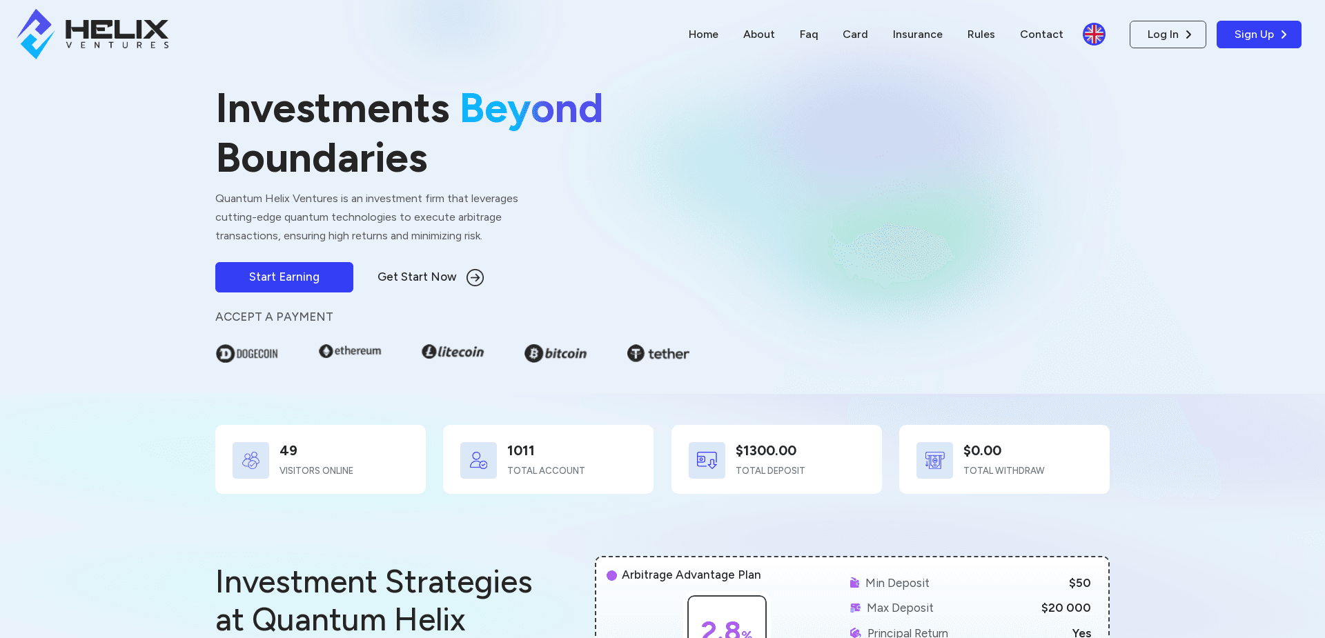 Quantum Helix Ventures отзывы и обзор. Развод, лохотрон или правда. Только честные и правдивые отзывы.