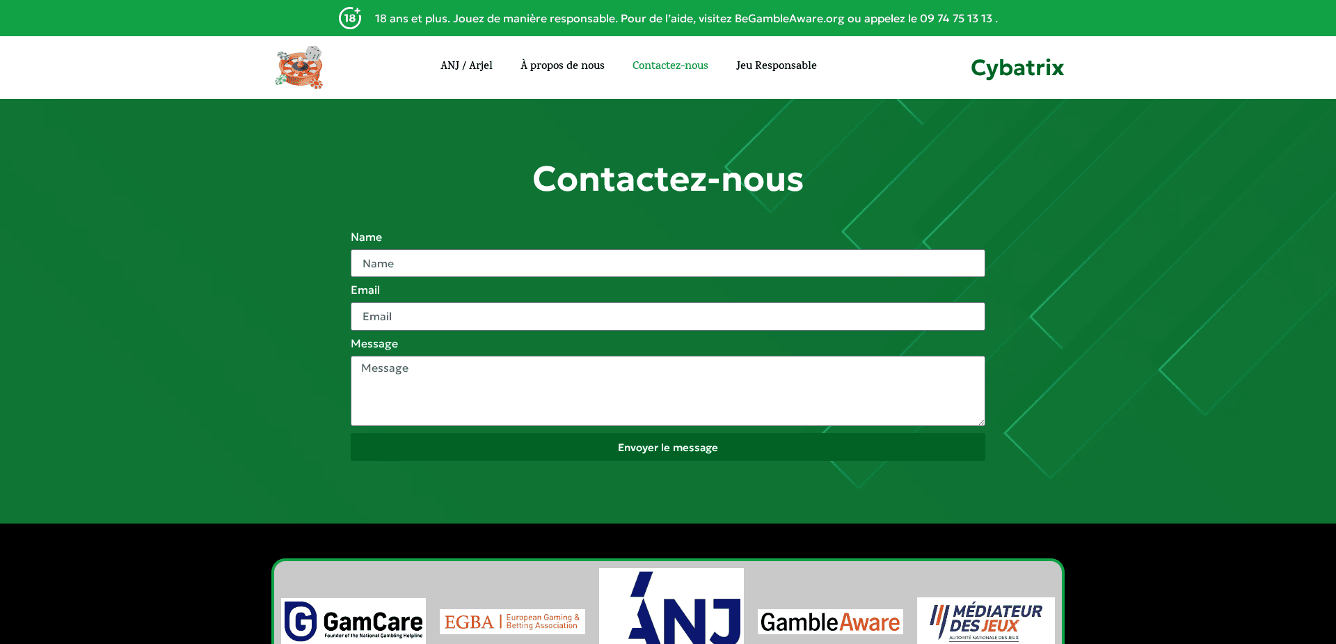 Screenshot for cybatrix.com - 3