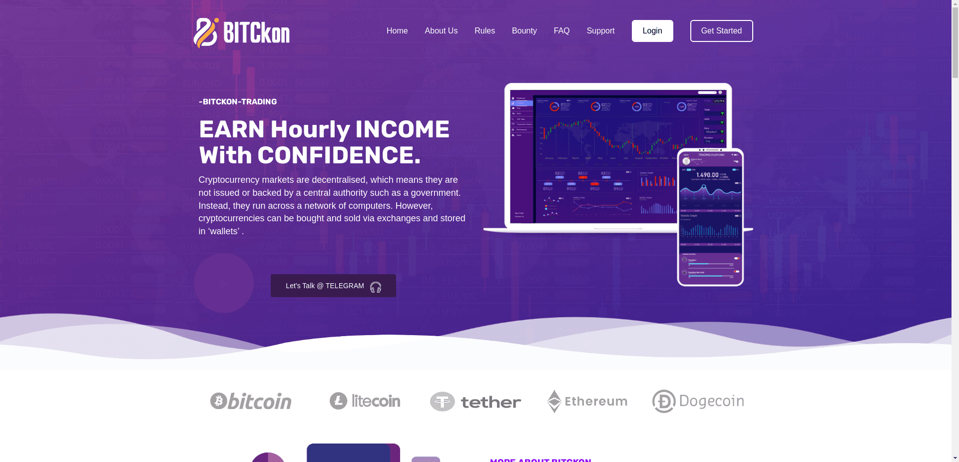 Bitckon отзывы и обзор. Развод, лохотрон или правда. Только честные и правдивые отзывы на Baxov.Net