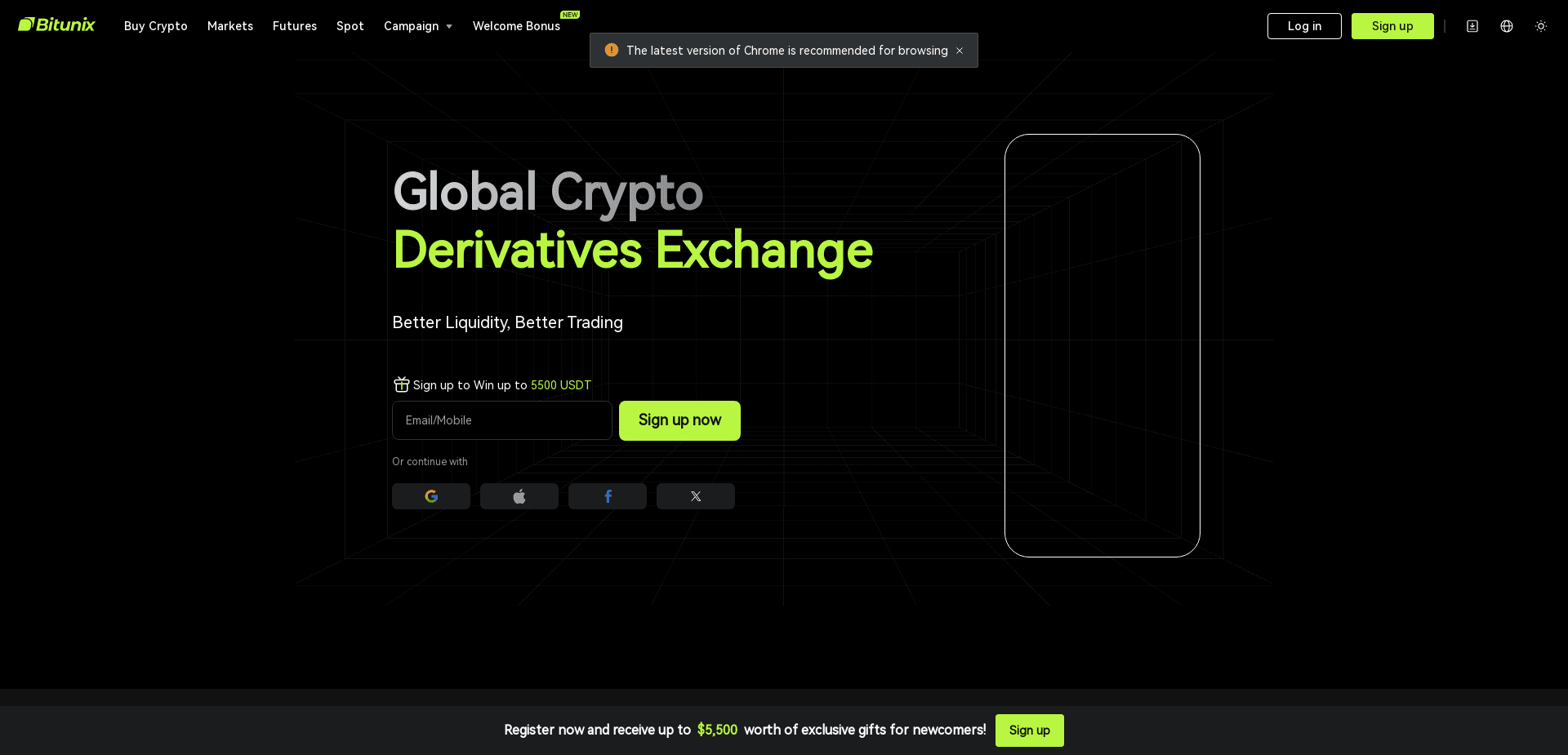 Screenshot for bitunix.com - 4