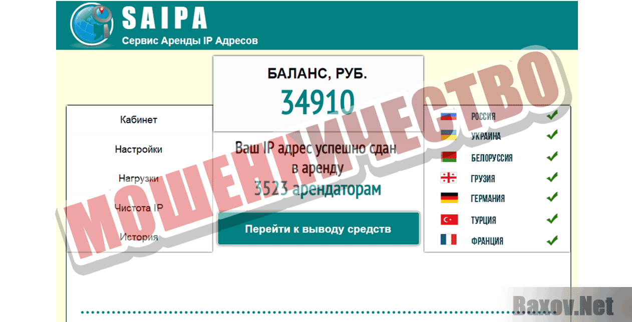 SAIPA - Мошенничество