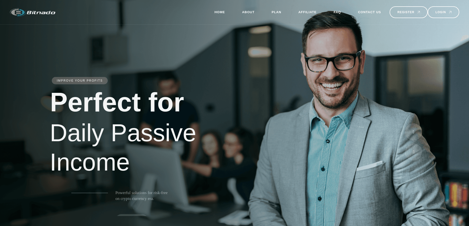 Screenshot for bitnado.cc - 2