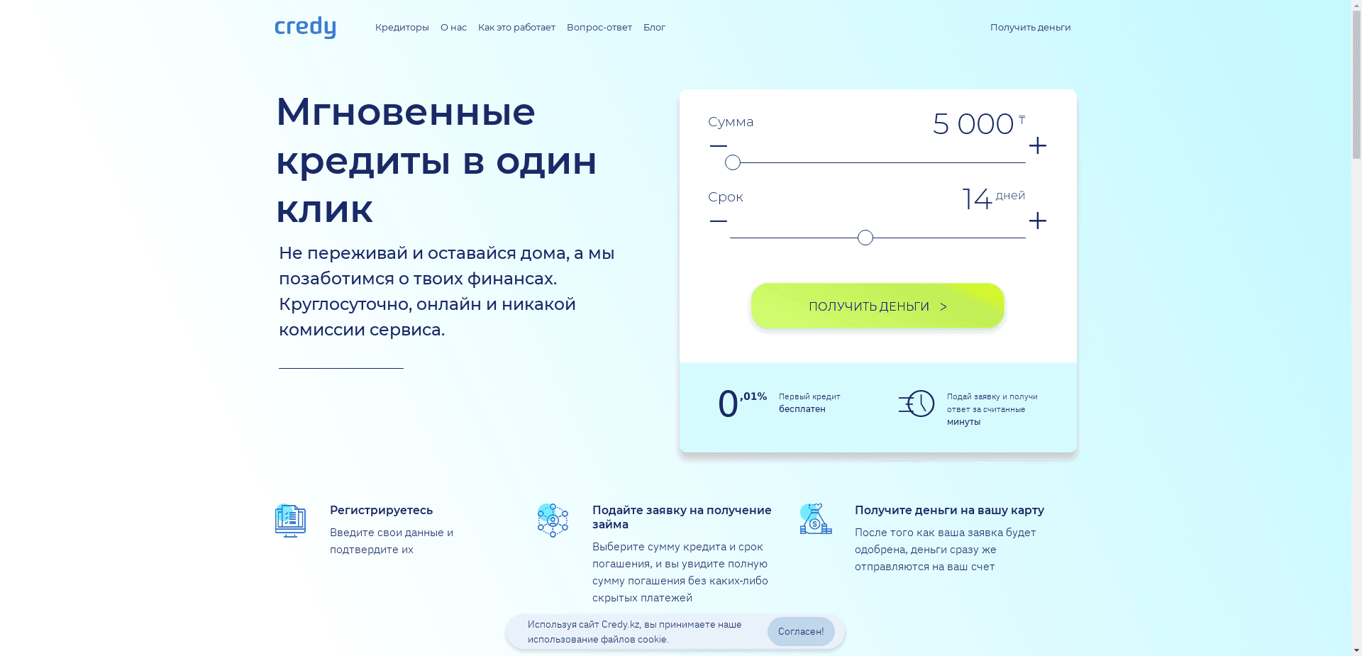 Credy отзывы и обзор. Развод, лохотрон или правда. Только честные и правдивые отзывы.