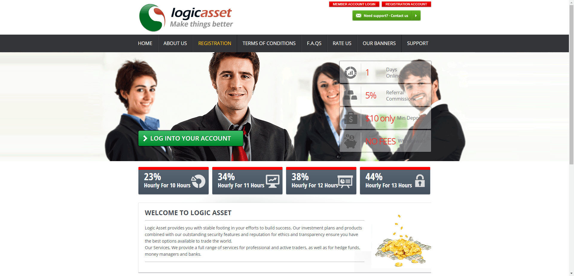 Logic Asset отзывы и обзор. Развод, лохотрон или правда. Только честные и правдивые отзывы на Baxov.Net