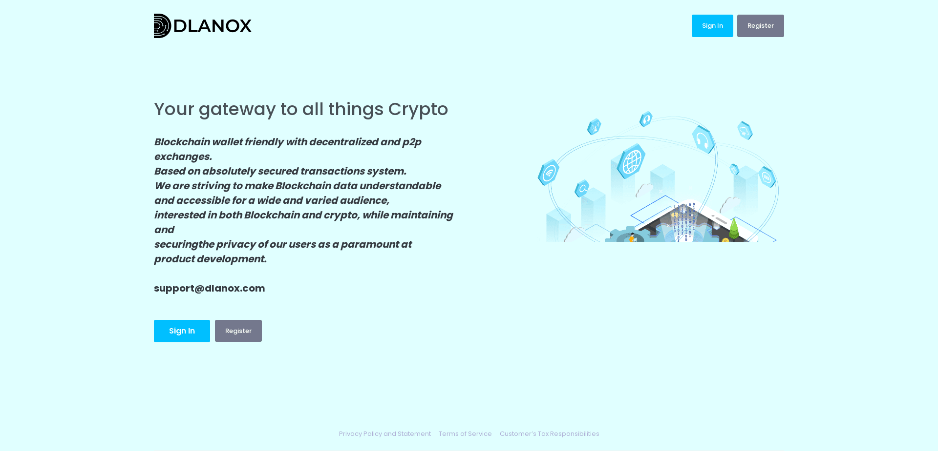 Screenshot for dlanox.com - 0