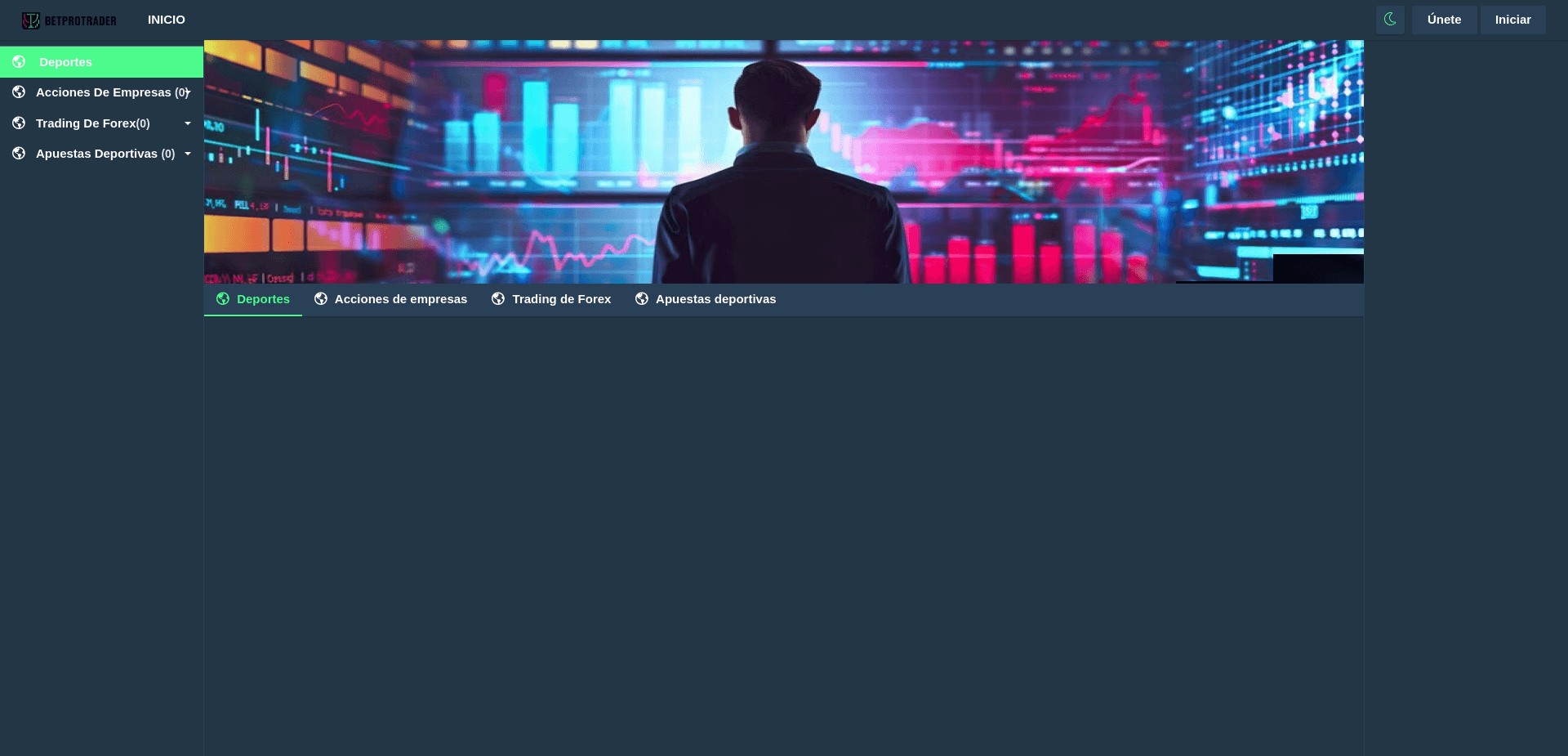 Screenshot for win.betprotrader.com - 0