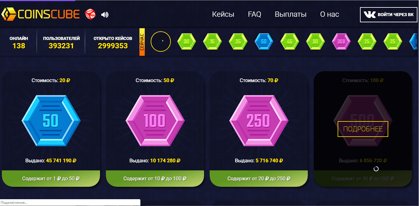 Coinscube.vip - лохотрон