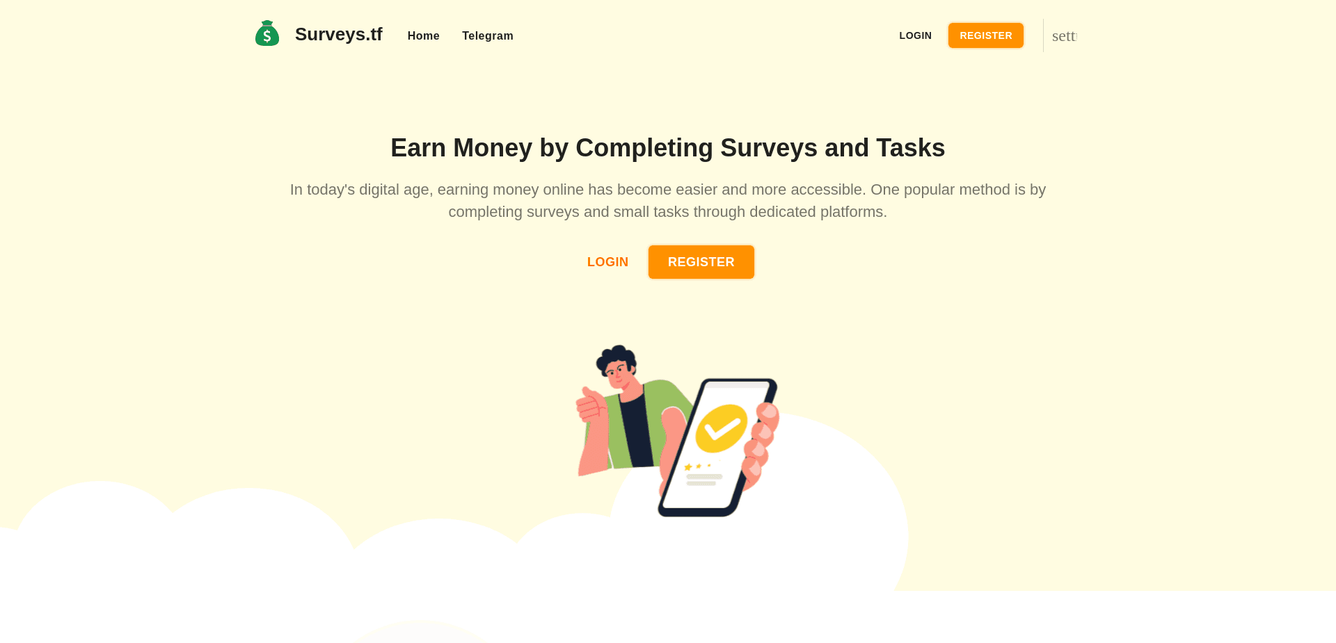 Screenshot for surveys.tf - 0