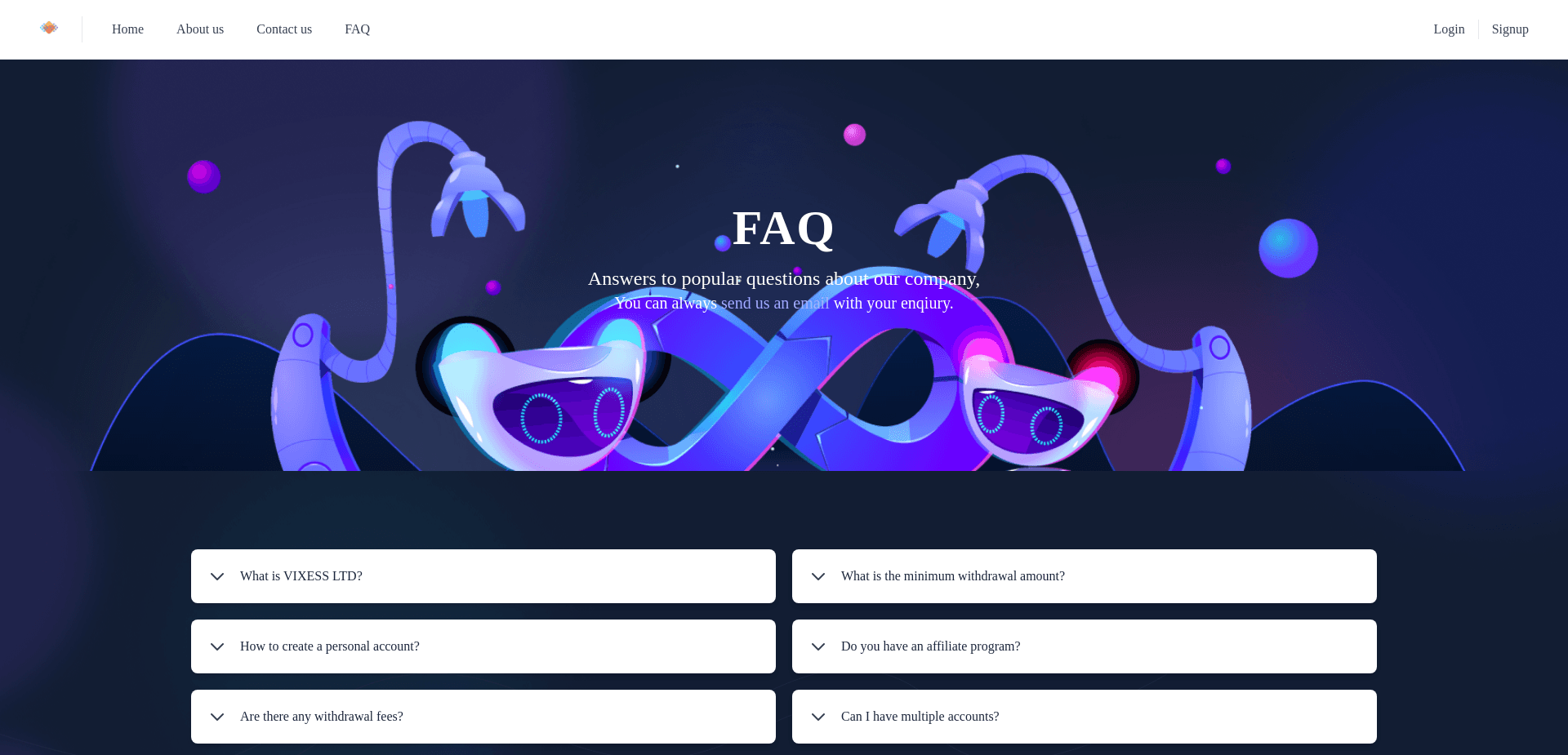 Screenshot for vixess.store - 0