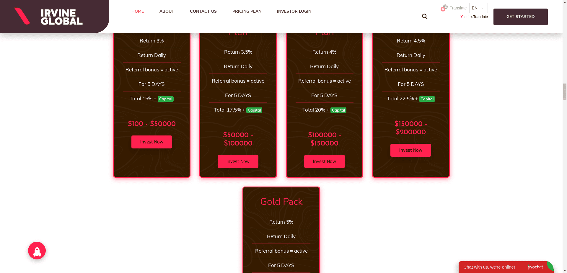 Irvine Global Investment отзывы и обзор. Развод, лохотрон или правда. Только честные и правдивые отзывы на Baxov.Net