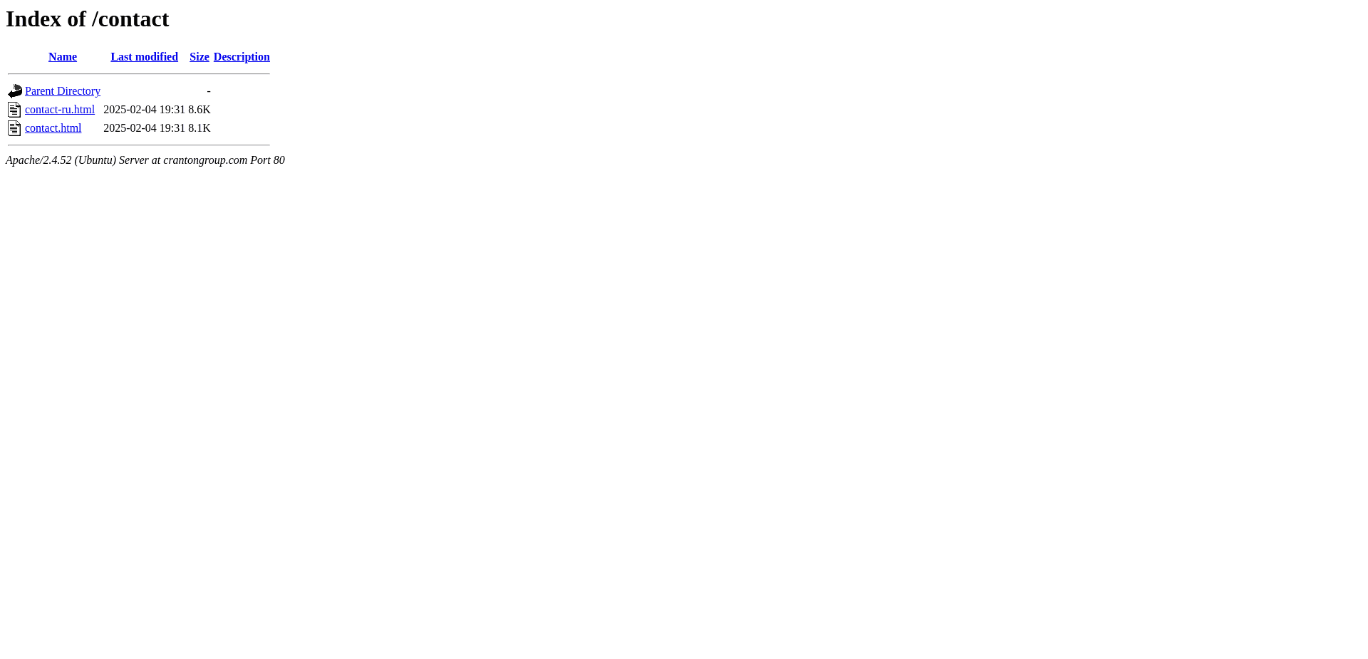 Screenshot for crantongroup.com - 0