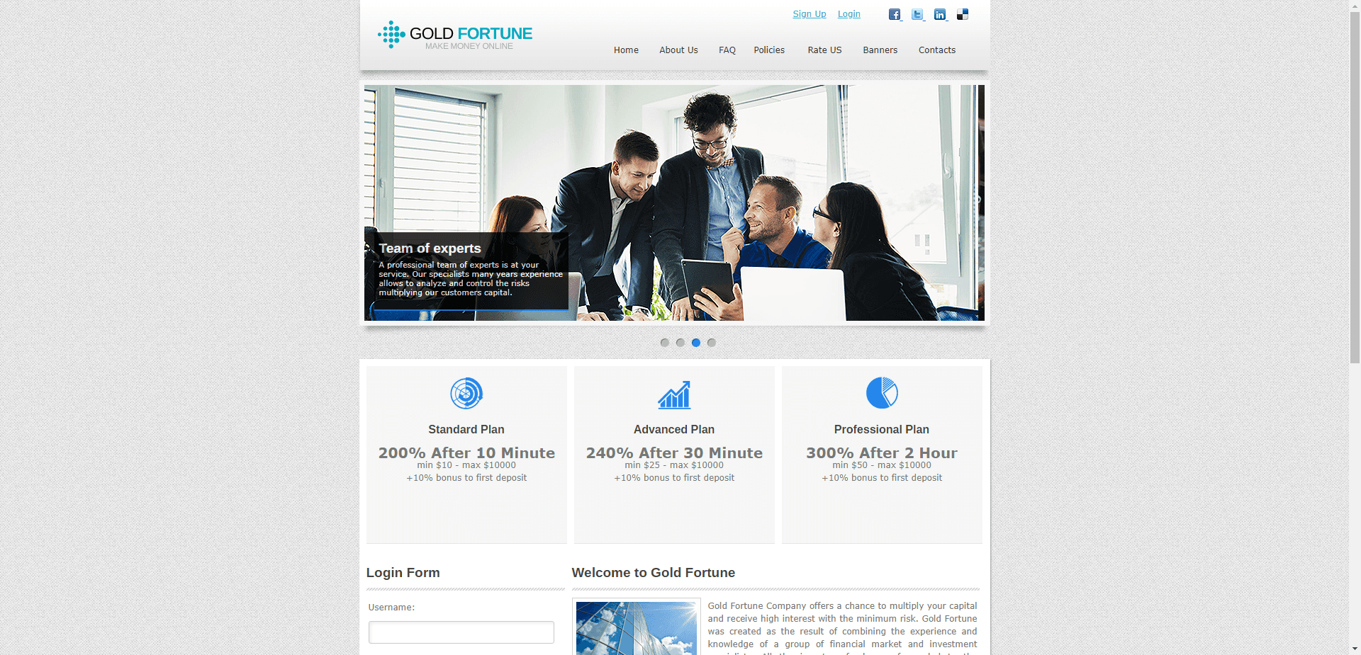 Gold Fortune отзывы и обзор. Развод, лохотрон или правда. Только честные и правдивые отзывы на Baxov.Net