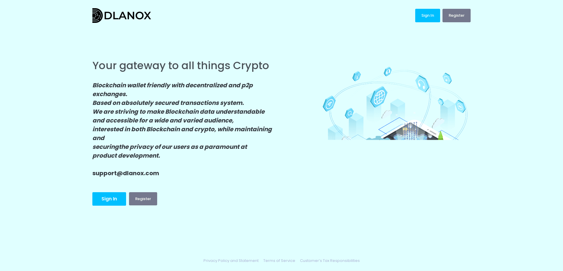Screenshot for dlanox.com - 2