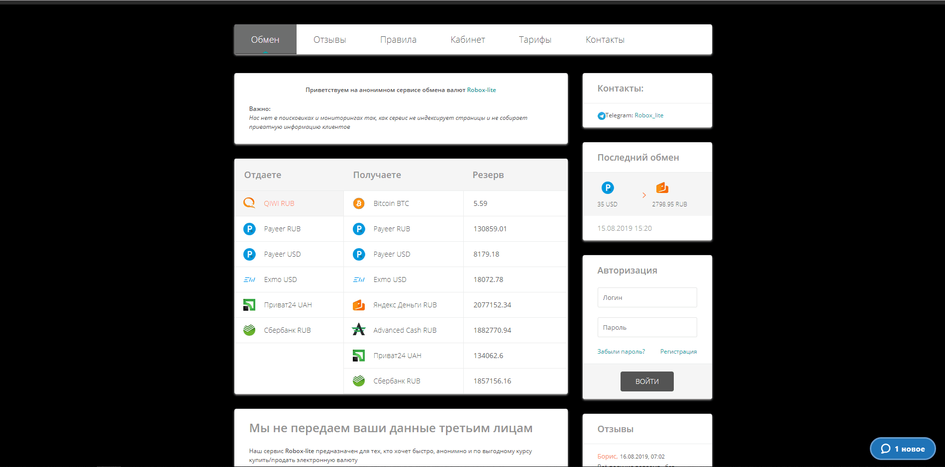 robox-lite.site - лохотрон