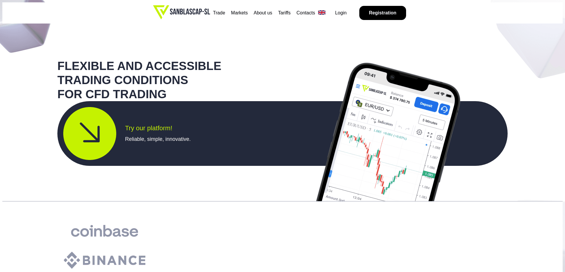 Screenshot for sanblascap-sl.com - 0