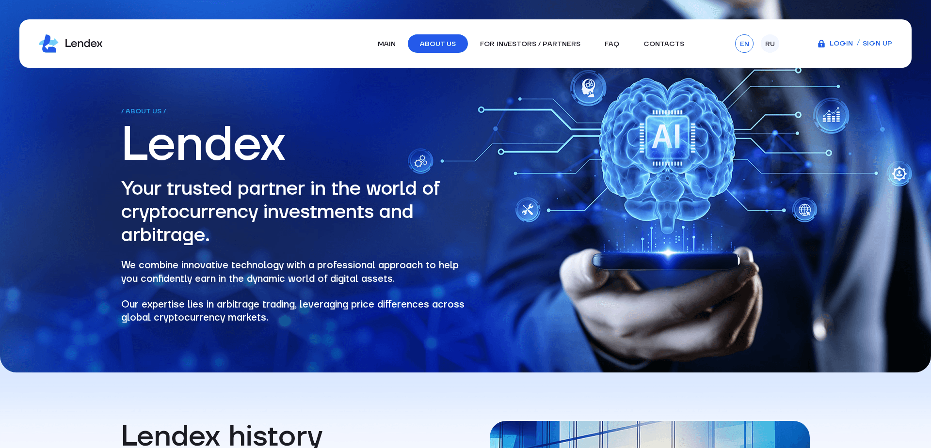 Screenshot for lendexcompany.com - 4