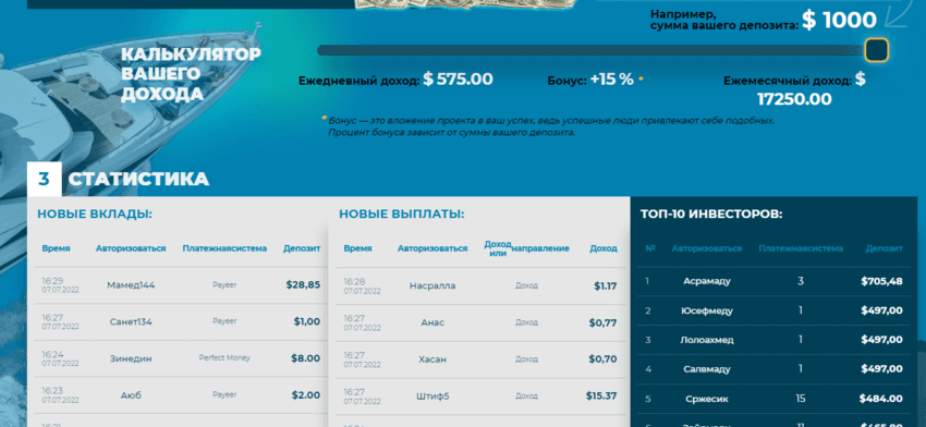 обещанная прибыль от мошенников 