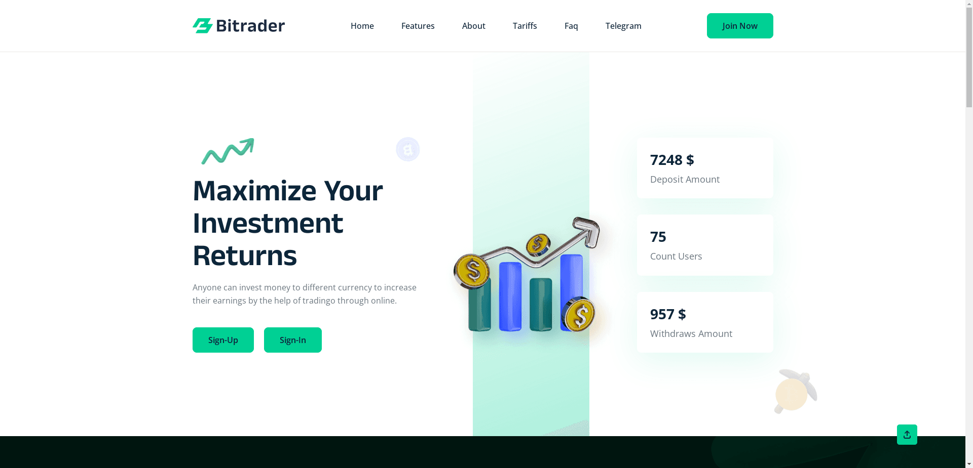 Bitrader отзывы и обзор. Развод, лохотрон или правда. Только честные и правдивые отзывы.