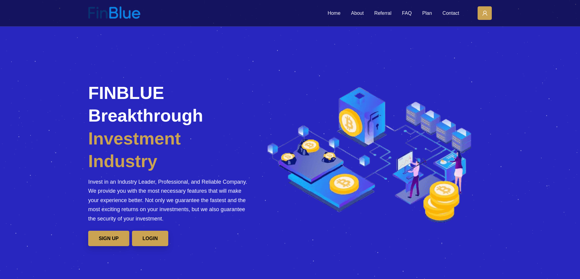 Screenshot for finblue.top - 0