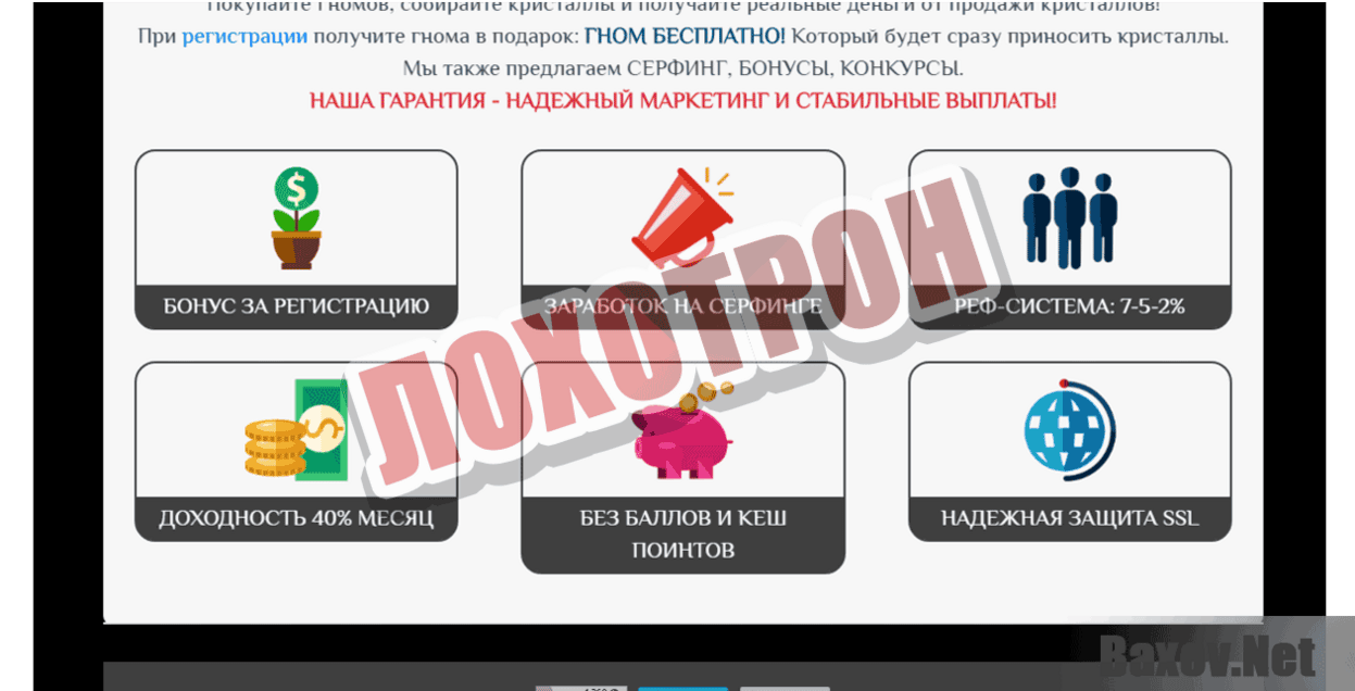 Gnomik Coin Лохотрон