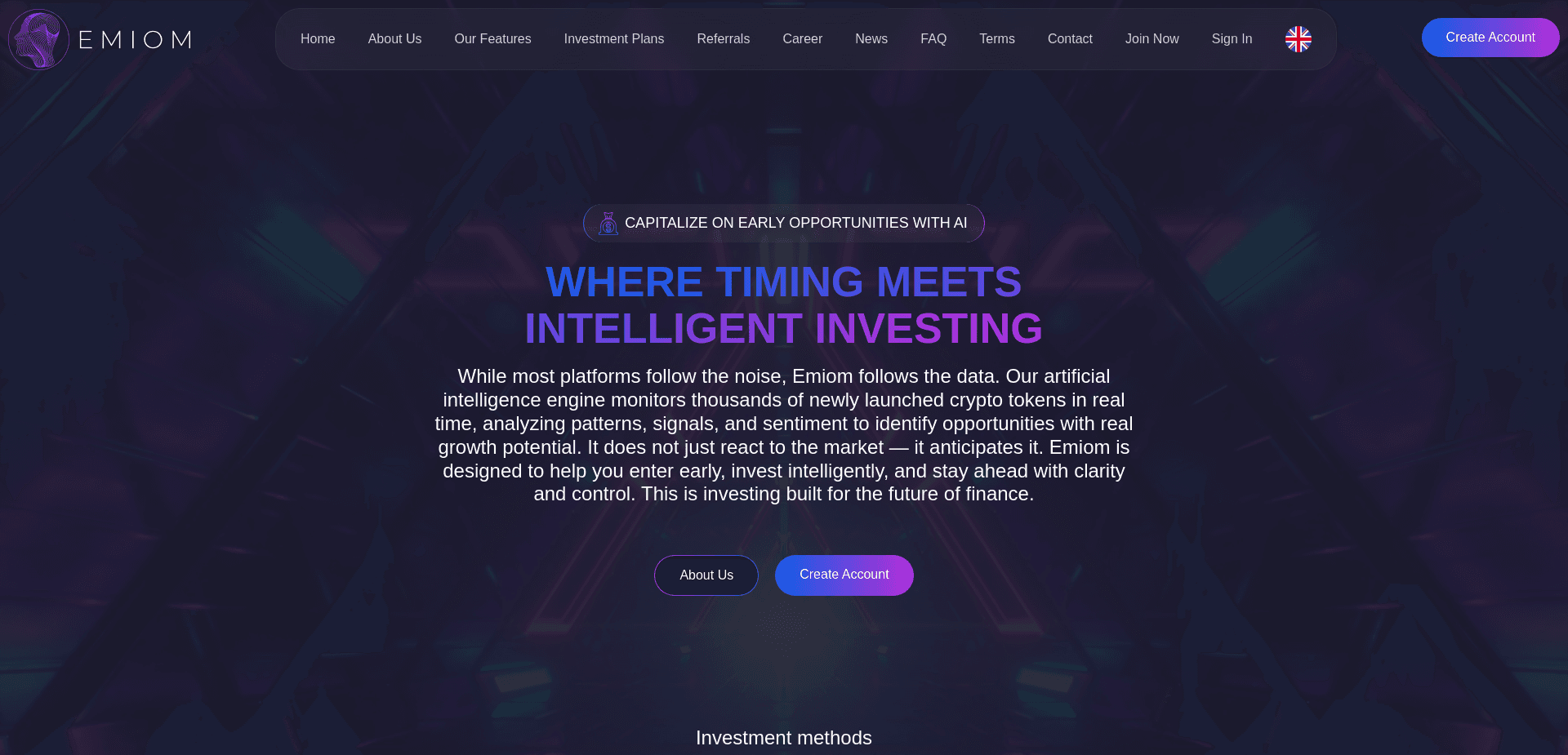 Screenshot for emiom.biz - 2