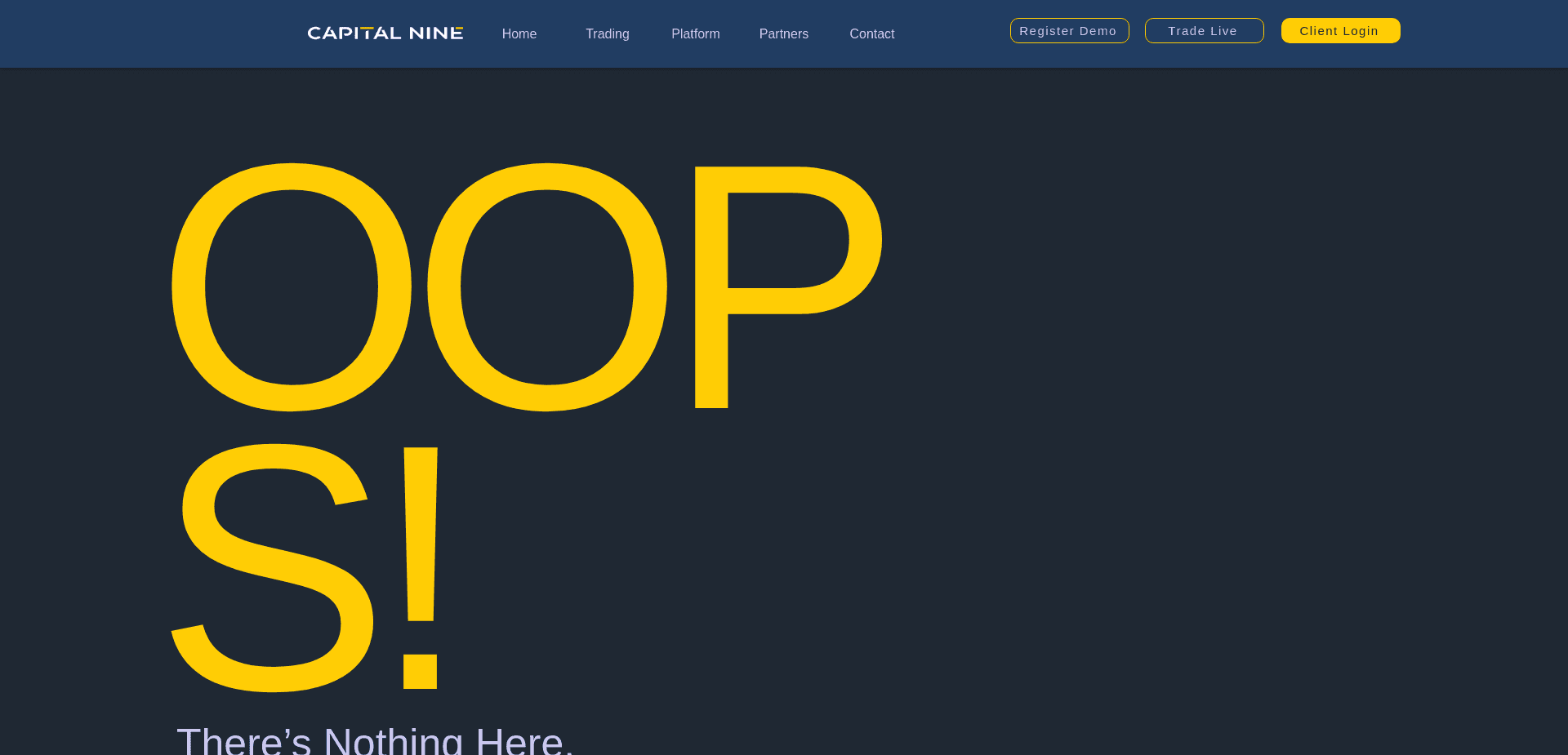 Screenshot for capitalnine.co - 1