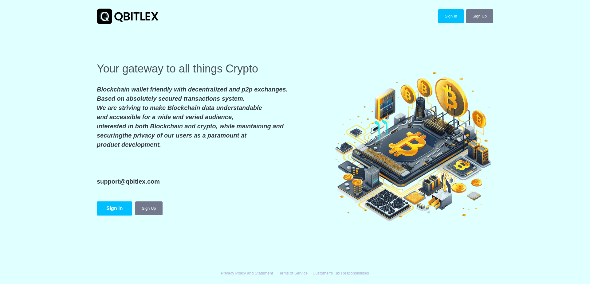 Screenshot for qbitlex.com - 0