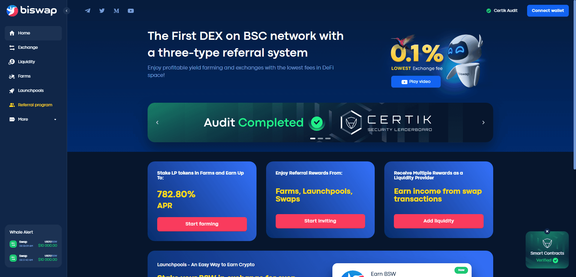 Biswap отзывы и обзор. Развод, лохотрон или правда. Только честные и правдивые отзывы на Baxov.Net