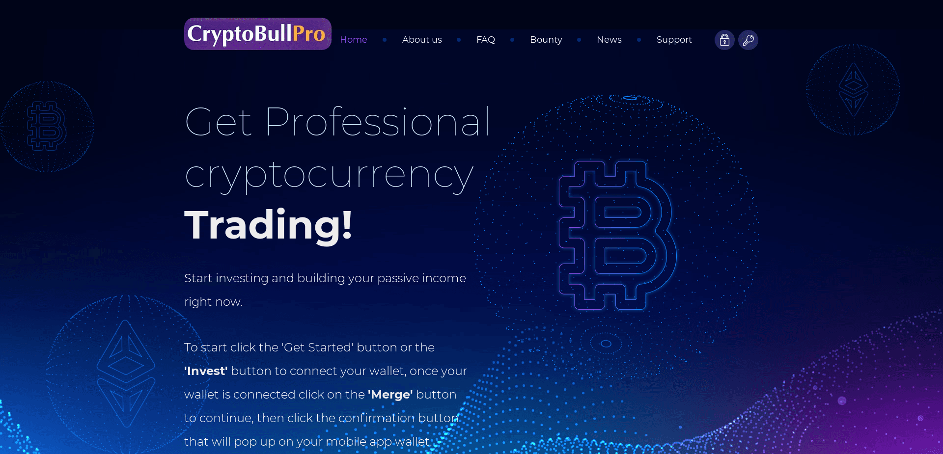 Screenshot for cryptobullpro.io - 0