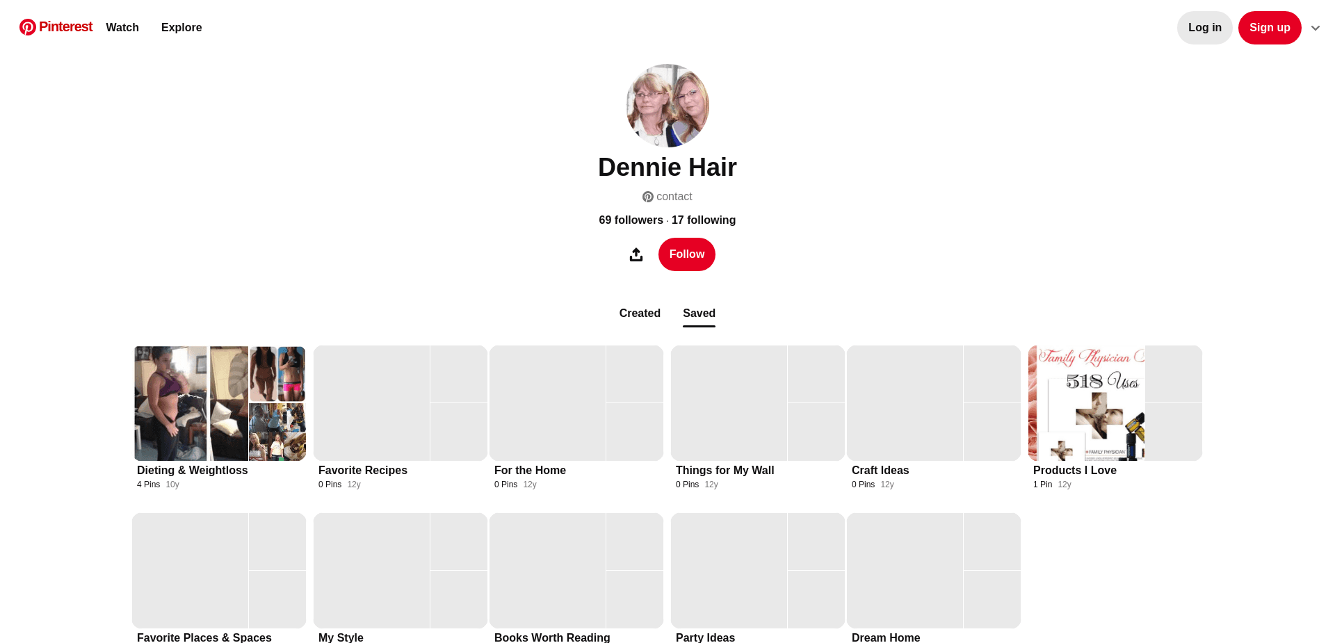 Screenshot for pinterest.com - 0