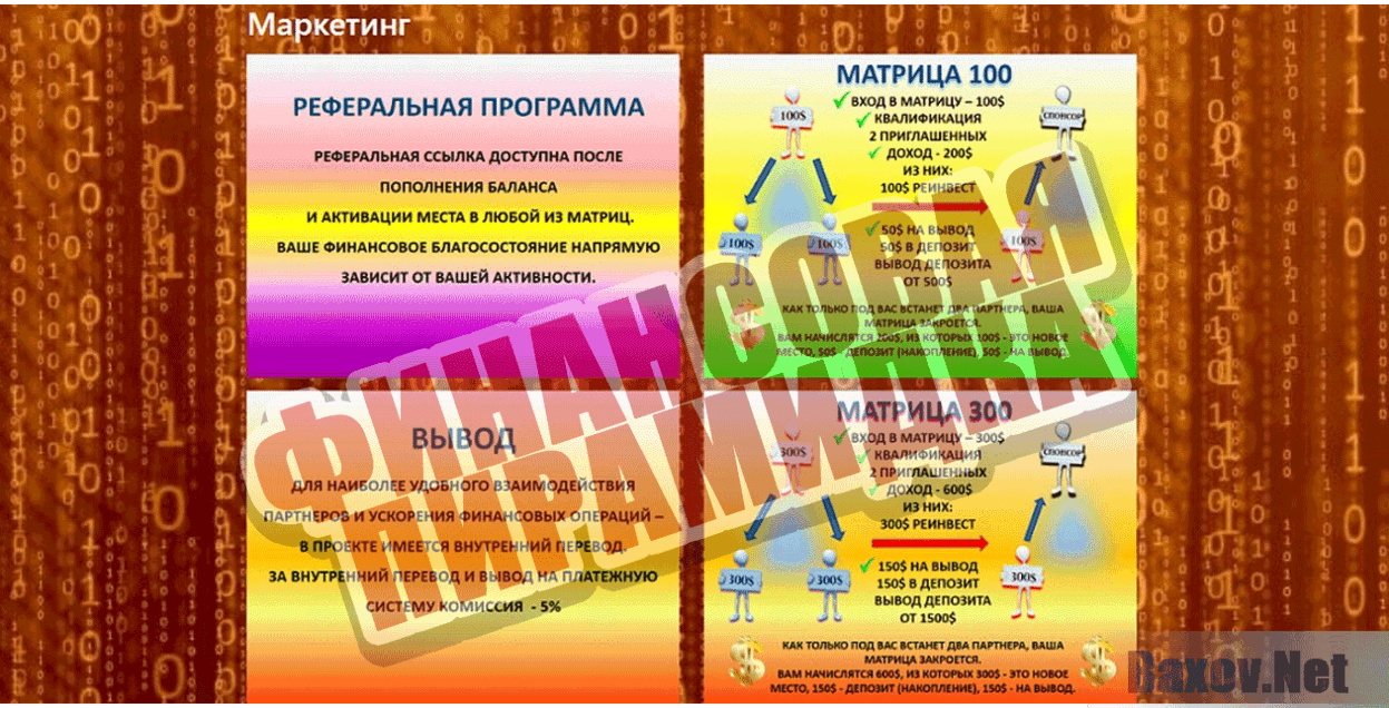 Colorado  Финансовая пирамидка