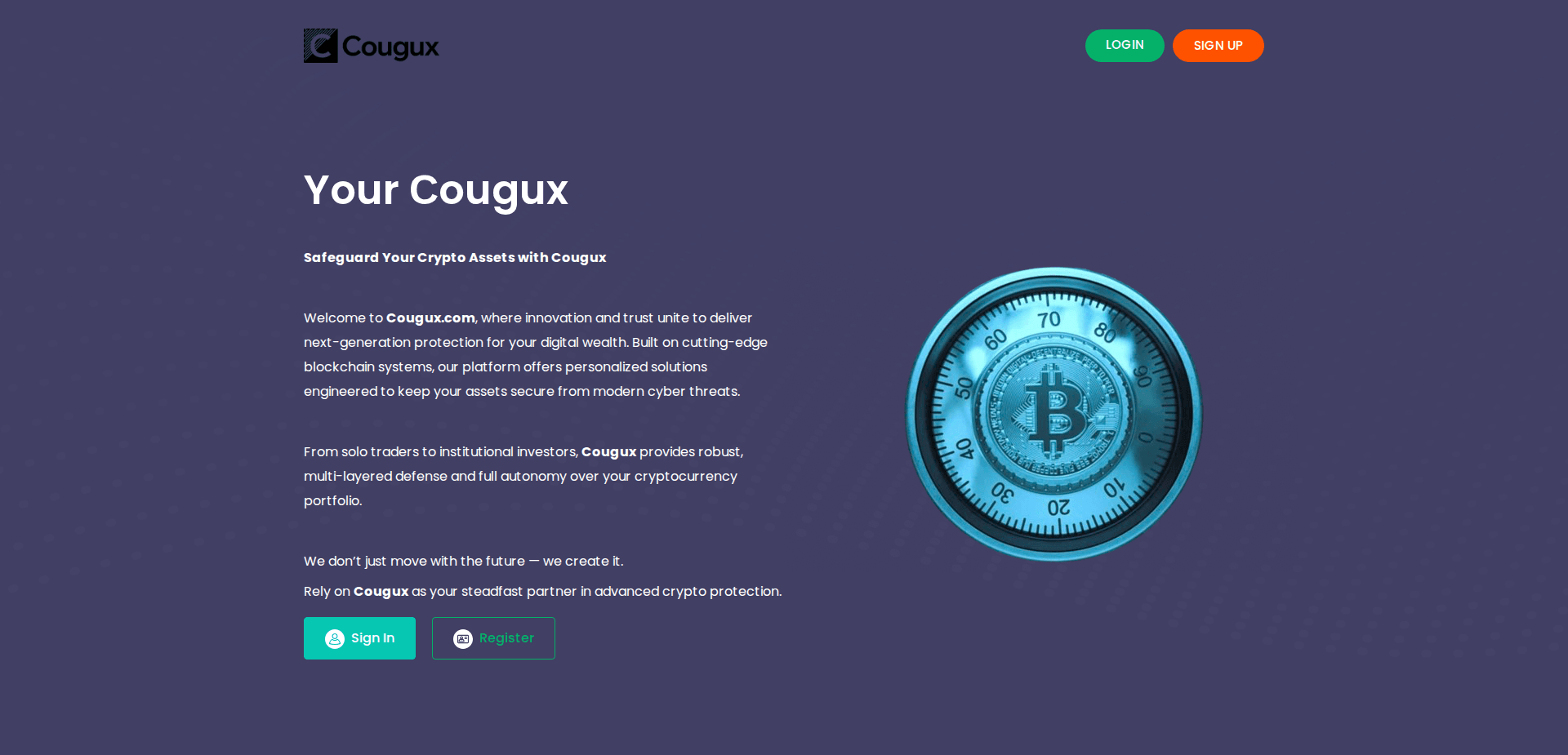 Website screenshot for https://cougux.com/ - 1