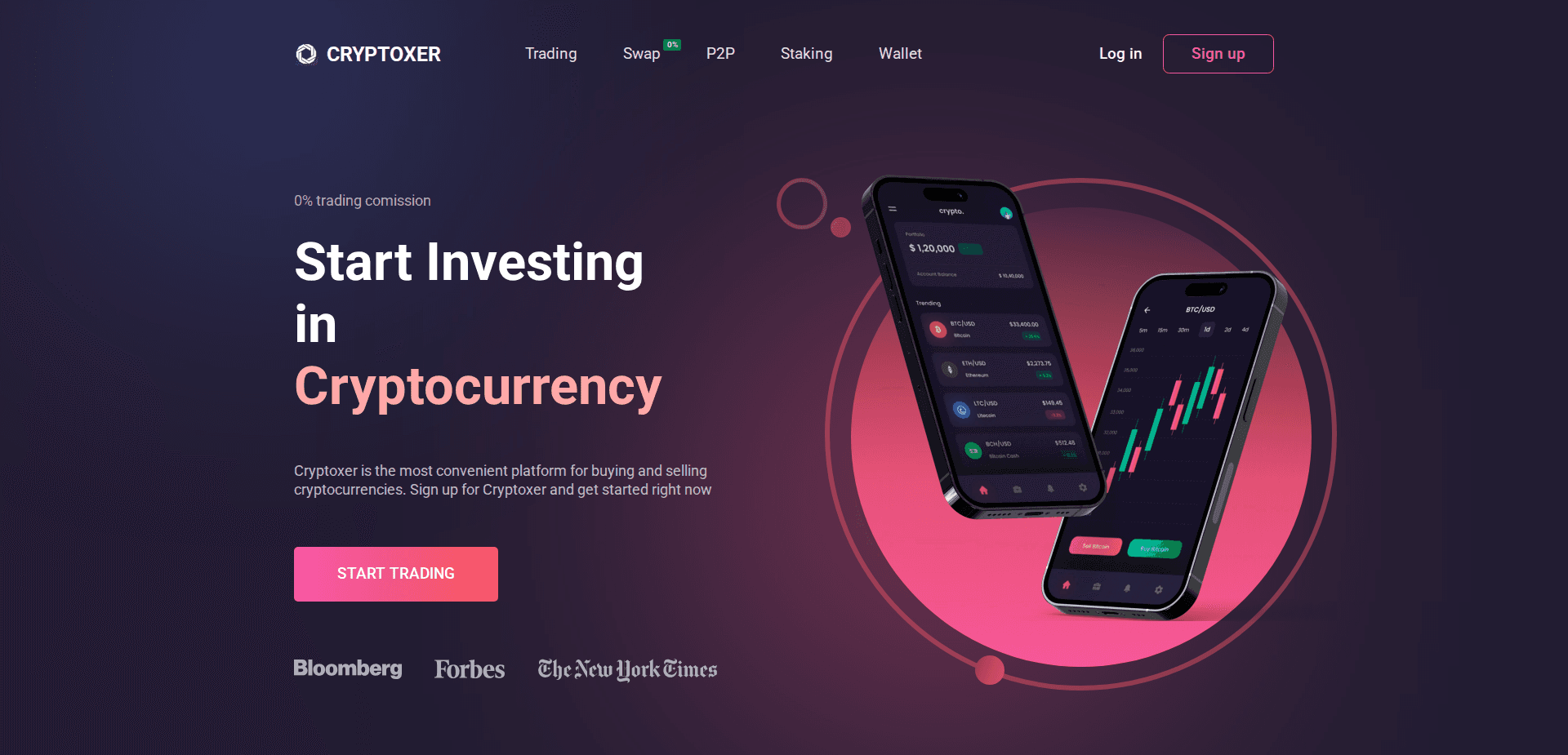 Website screenshot for https://cryptoxer.ru/ - 1