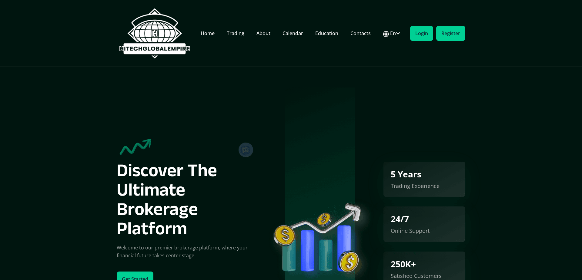 Website screenshot for https://hitechglobalempire.com/ - 1