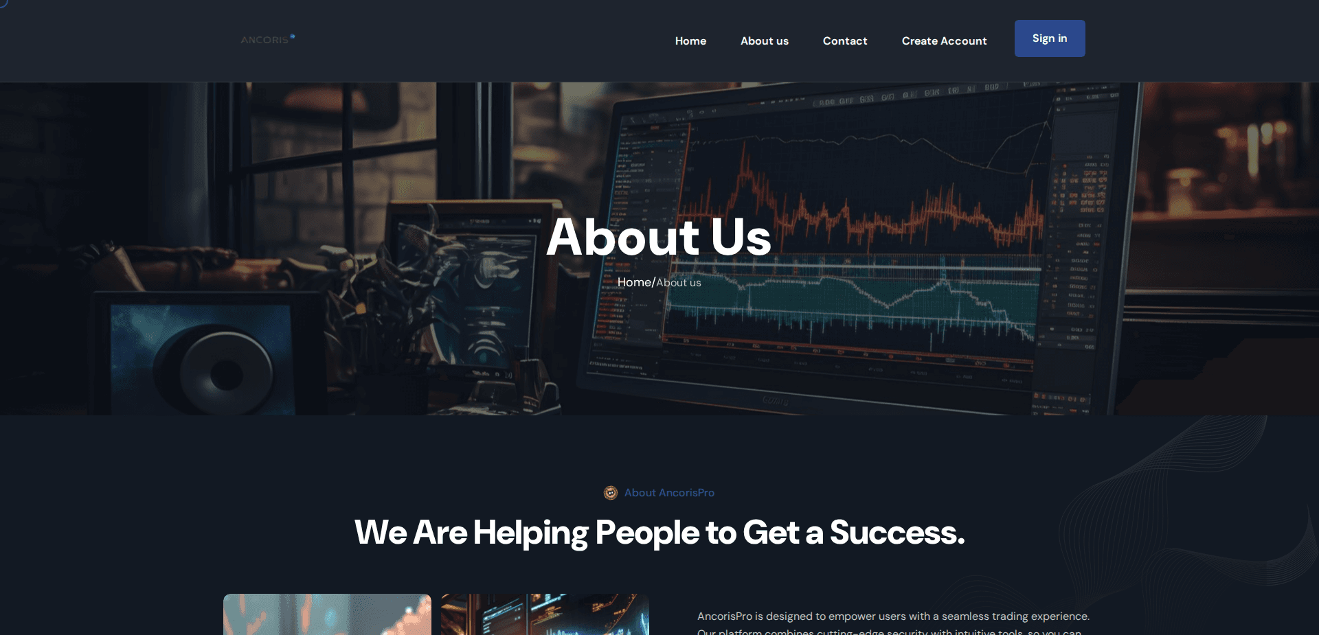 Website screenshot for https://ancorispro.com/ - 3