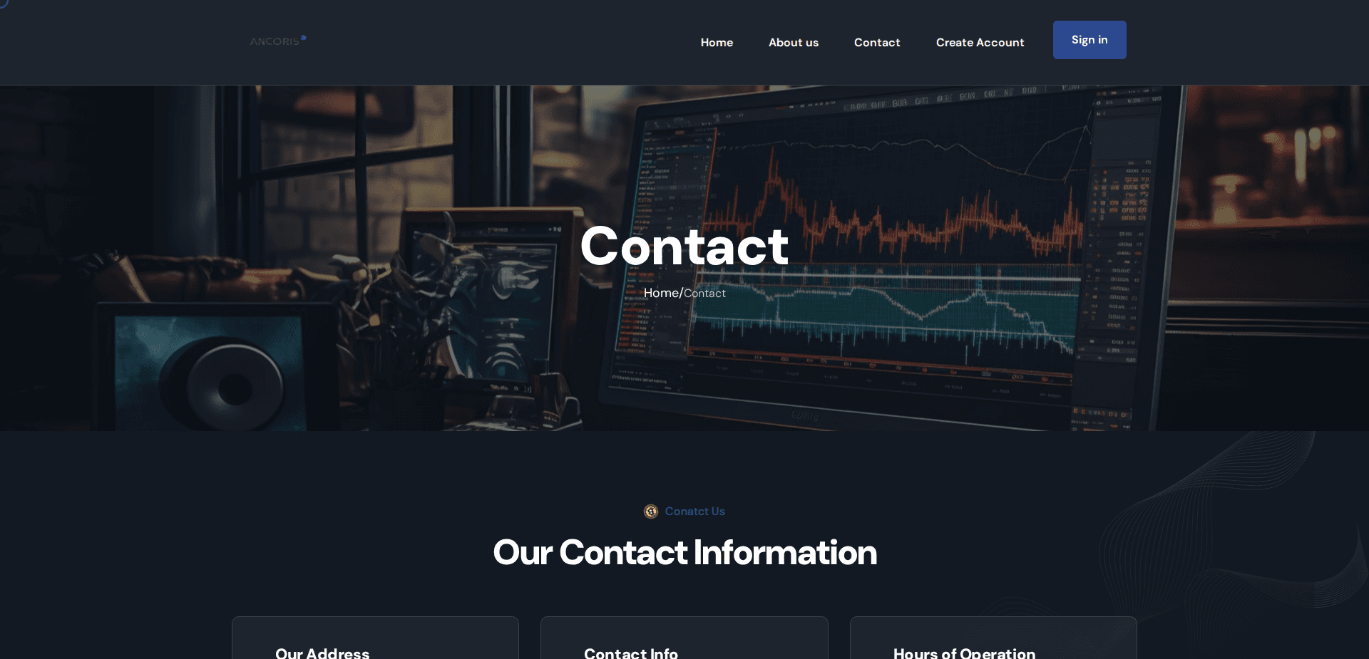 Website screenshot for https://ancorispro.com/ - 2