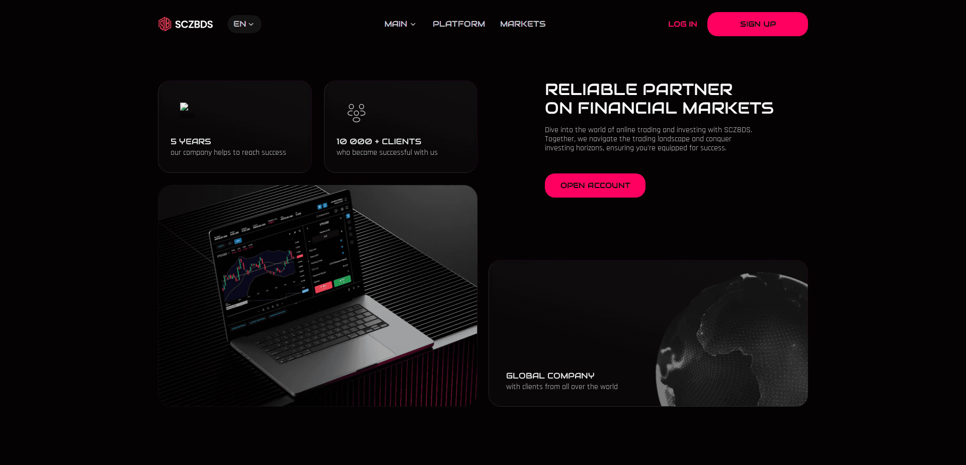 Website screenshot for https://sczbds.com/ - 1