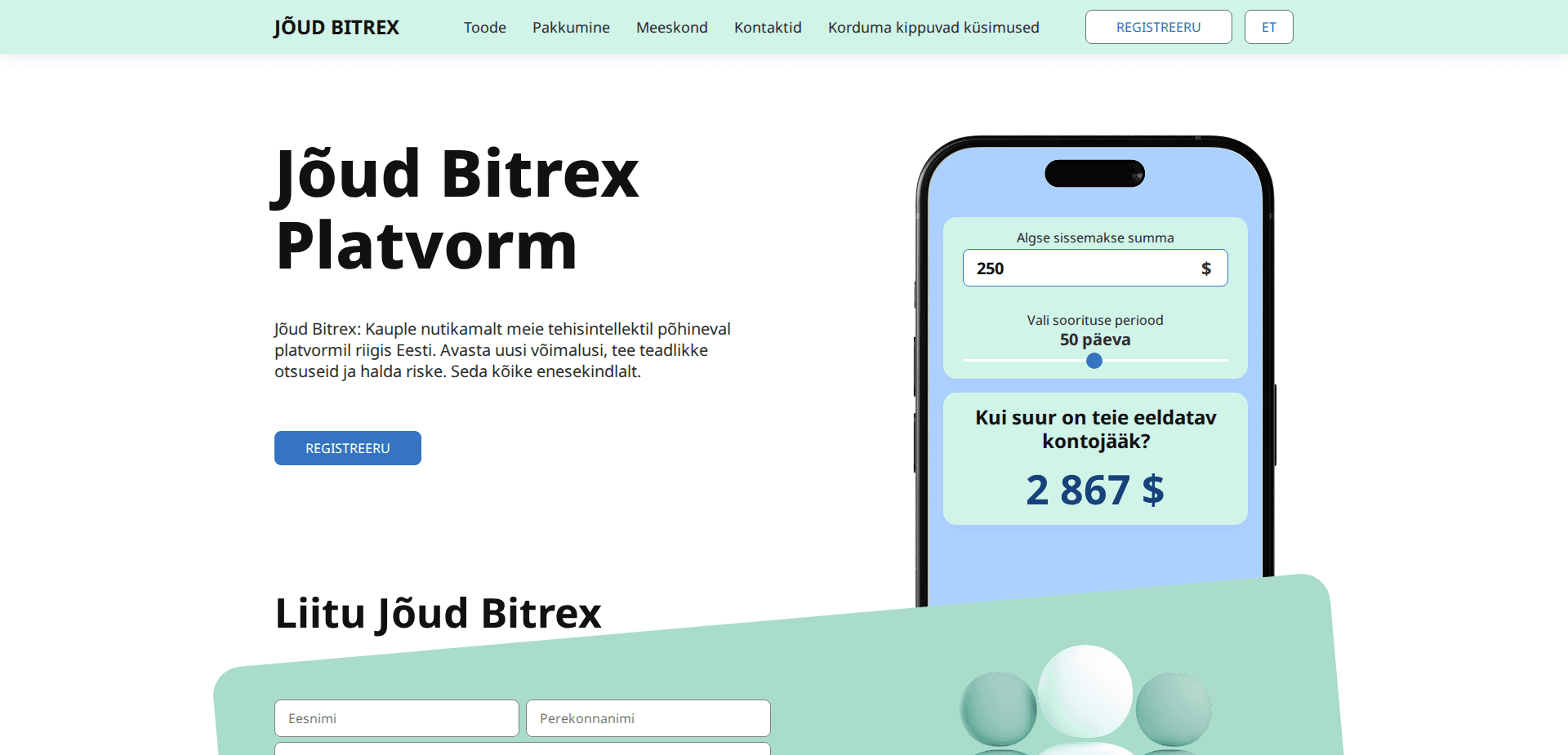 Website screenshot for https://joud-bitrex.com/ - 1