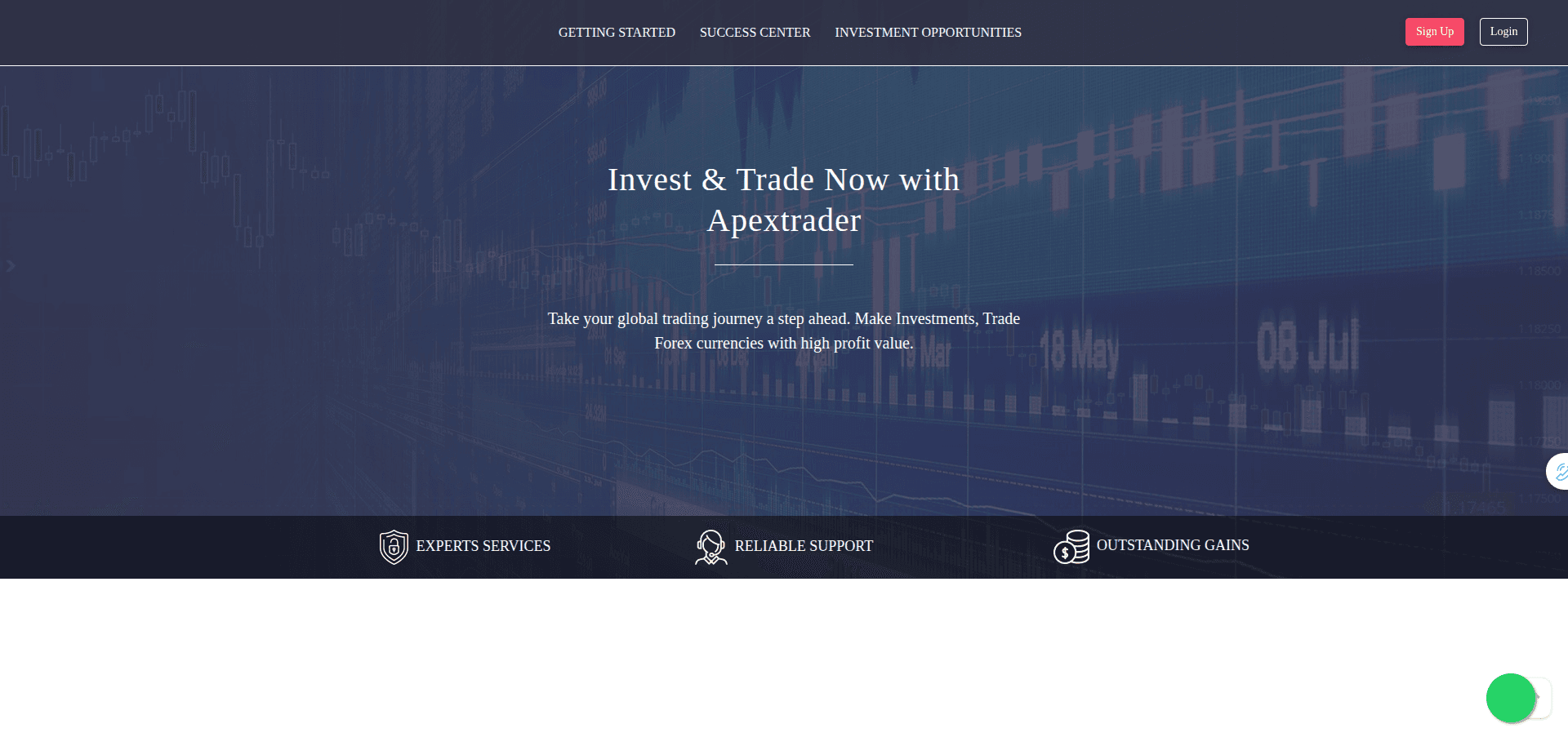Website screenshot for https://apextraderpro.live/ - 1