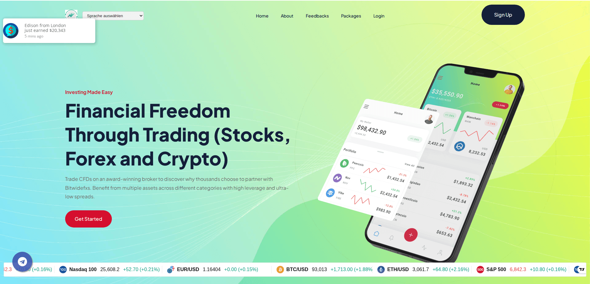 Website screenshot for https://bitwidefxs.org/ - 1