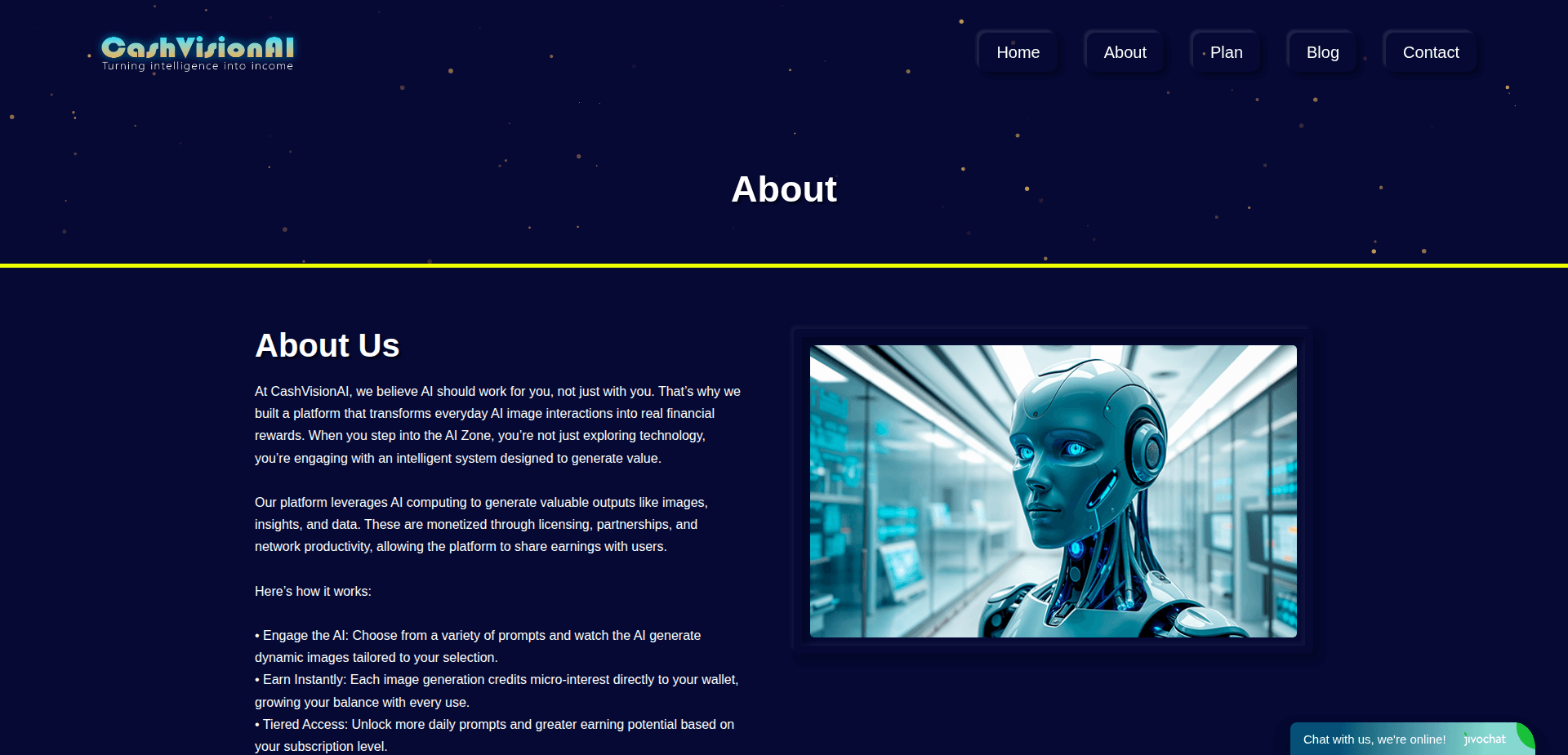 Website screenshot for https://cashvisionai.com/ - 3