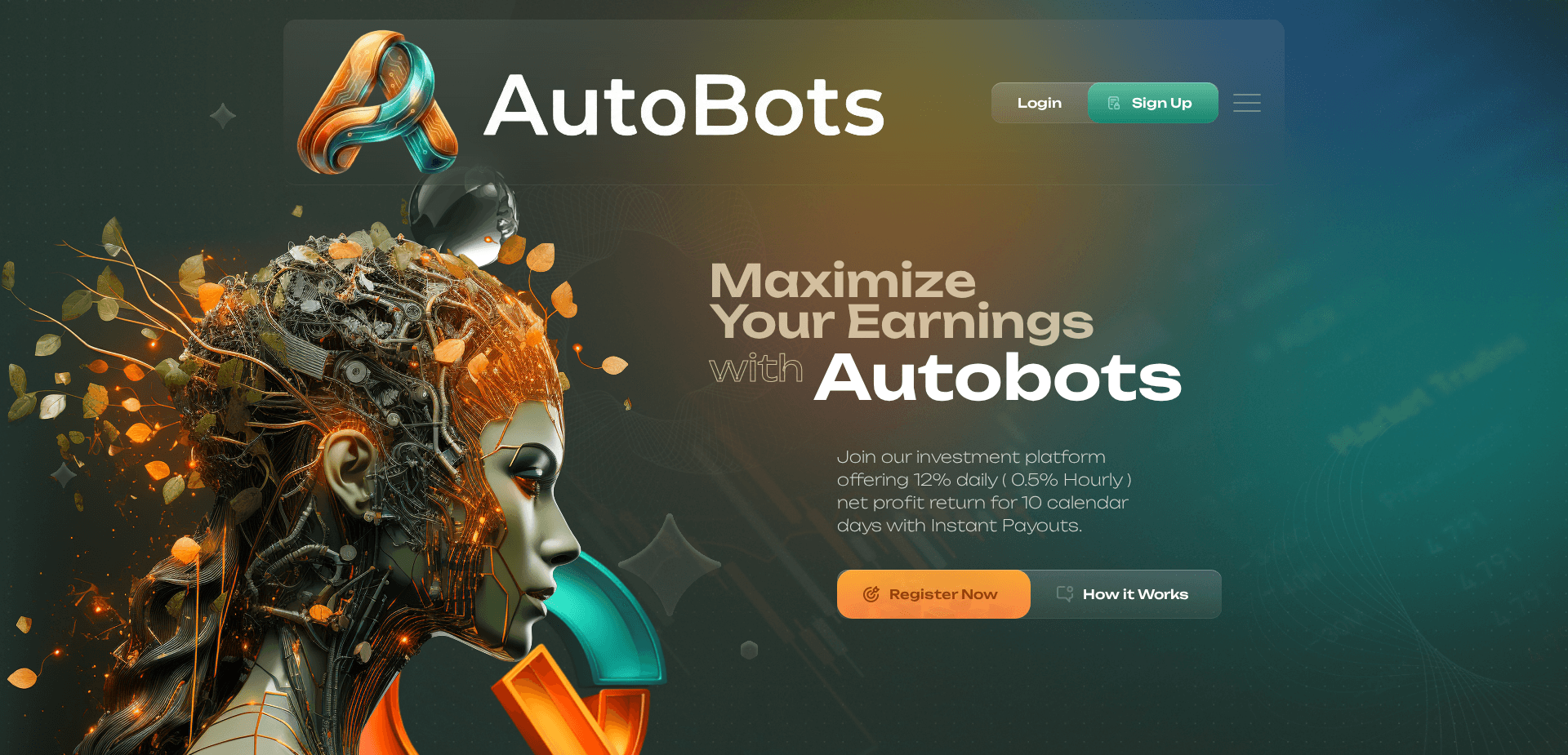 Website screenshot for https://autobots.trade/ - 1